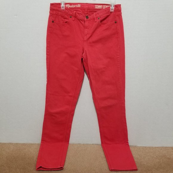 Madewell jeans 28x32 Skinny Skinny Colorpop colored denim stretch - Picture 1 of 15